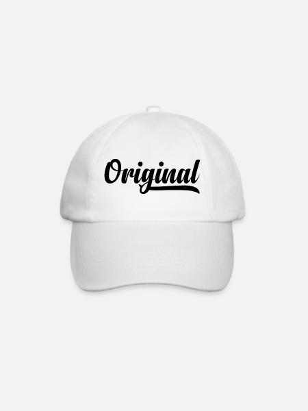 original - Baseballkappe - Weiß/Weiß