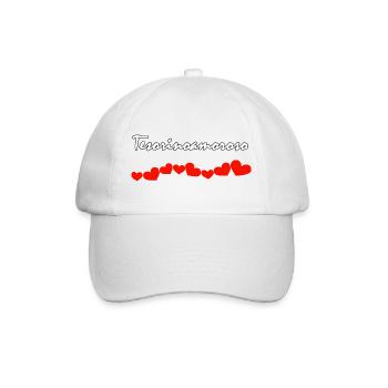 LIEBESTEMPERAMENT - Baseballkappe - Weiß/Weiß - Vorne