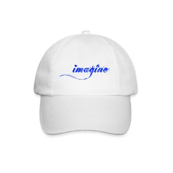 Imagine - Baseballkappe - Weiß/Weiß - Vorne