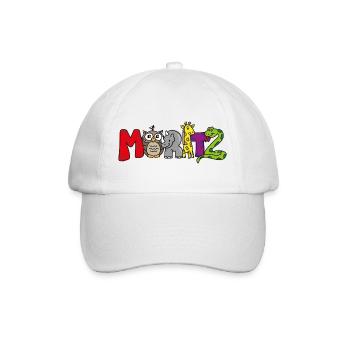 Moritz - Baseballkappe - Weiß/Weiß - Vorne