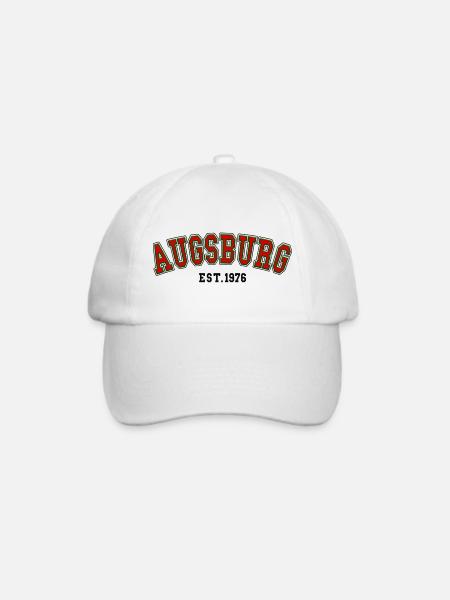 Augsburg gegründet 1976 - Baseballkappe - Weiß/Weiß