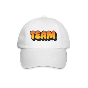 Team - Baseballkappe - Weiß/Weiß - Vorne