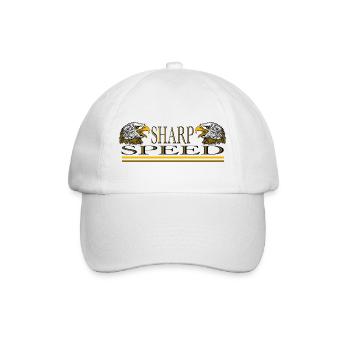 Golden Eagle und Speed - Baseballkappe - Weiß/Weiß - Vorne