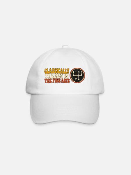 Klassisch geschaltet - Baseballkappe - Weiß/Weiß