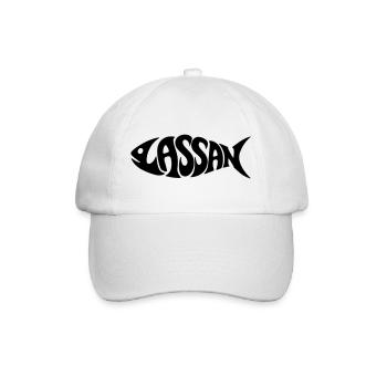 Lassan | Motiv Fisch - Baseballkappe - Weiß/Weiß - Vorne