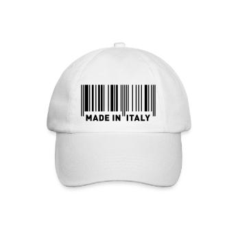 MADE IN ITALY - Baseballkappe - Weiß/Weiß - Vorne
