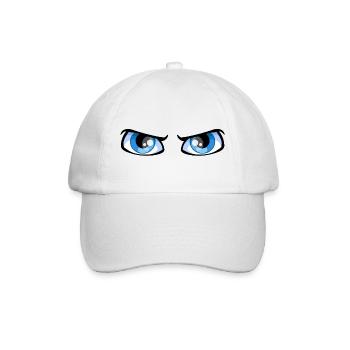 eyes - Baseballkappe - Weiß/Weiß - Vorne