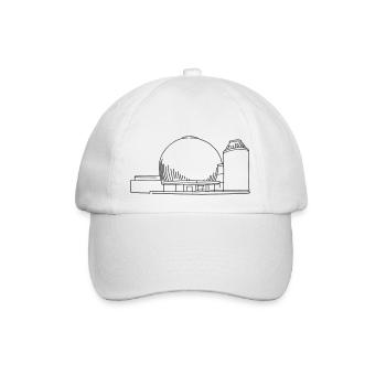 Planetarium Berlin - Baseballkappe - Weiß/Weiß - Vorne