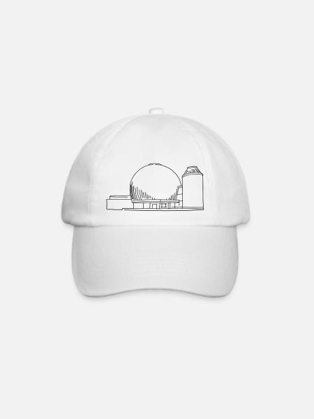 Planetarium Berlin - Baseballkappe - Weiß/Weiß