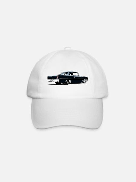Chevy II Nova Super Sport Zurück - Baseballkappe - Weiß/Weiß