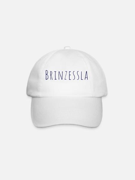 Brinzessla - amatica - Baseballkappe - Weiß/Weiß