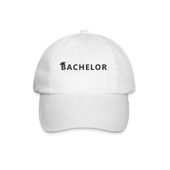 Bachelor - Baseballkappe - Weiß/Weiß - Vorne