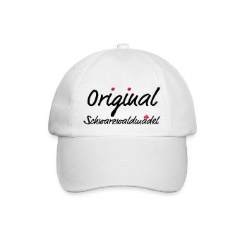 Original Schwarzwaldmädel - Baseballkappe - Weiß/Weiß - Vorne