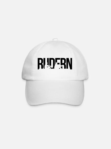 rudern - Baseballkappe - Weiß/Weiß