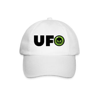 Alien Alien-Logo - Baseballkappe - Weiß/Weiß - Vorne
