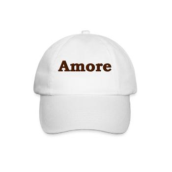 Amore - Baseballkappe - Weiß/Weiß - Vorne