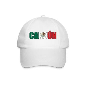 Cancun - Baseballkappe - Weiß/Weiß - Vorne