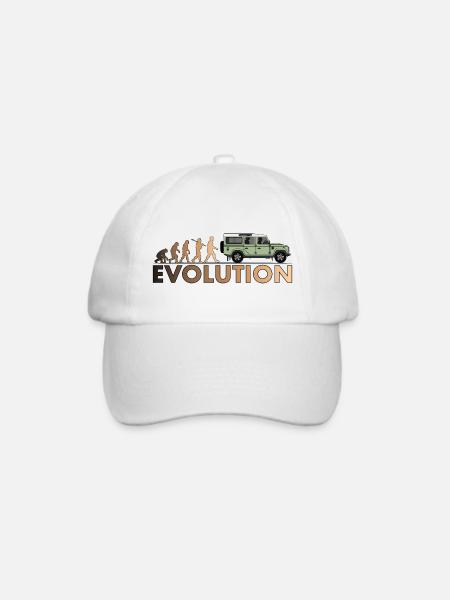 Defender 110 Evolution - Baseballkappe - Weiß/Weiß