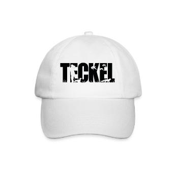 TECKEL Jagdhund Wilsigns Jagdhunde Dackel Jäger - Baseballkappe - Weiß/Weiß - Vorne