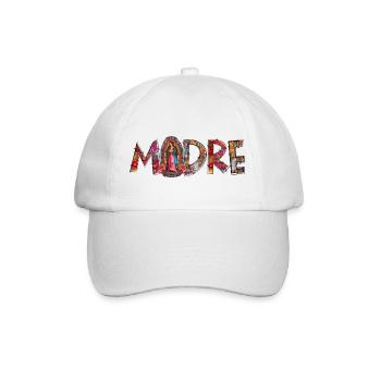 Madre Our Lady - Baseballkappe - Weiß/Weiß - Vorne