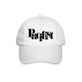 Pacifist - Baseballkappe - Weiß/Weiß - Vorne