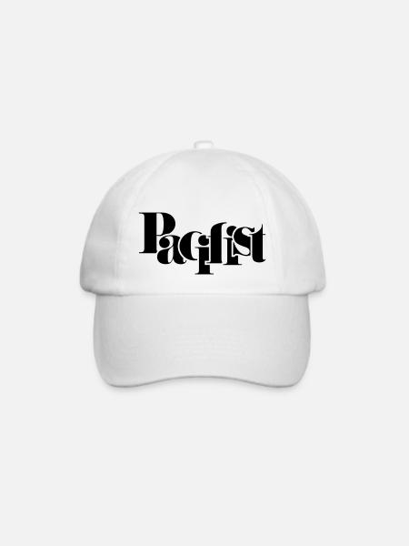 Pacifist - Baseballkappe - Weiß/Weiß