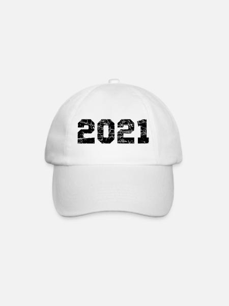2021 - Baseballkappe - Weiß/Weiß