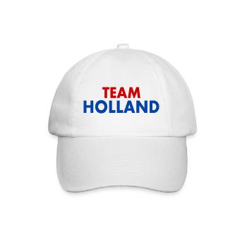 Holland - Baseballkappe - Weiß/Weiß - Vorne