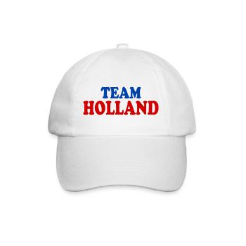 Holland - Baseballkappe - Weiß/Weiß - Vorne