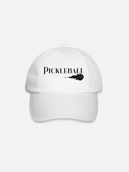 Pickleball - Baseballkappe - Weiß/Weiß