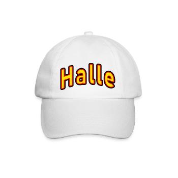 Halle - Baseballkappe - Weiß/Weiß - Vorne