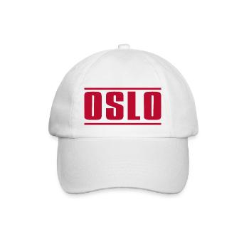 Oslo - Baseballkappe - Weiß/Weiß - Vorne