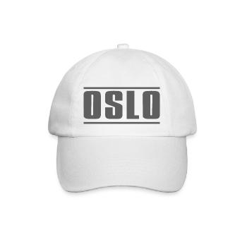 Oslo - Baseballkappe - Weiß/Weiß - Vorne