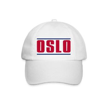 Oslo - Baseballkappe - Weiß/Weiß - Vorne