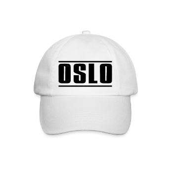 Oslo - Baseballkappe - Weiß/Weiß - Vorne