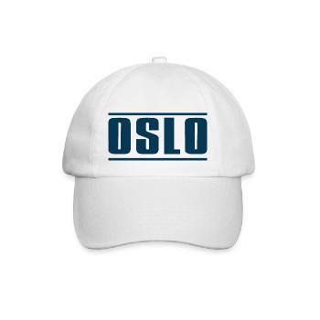 Oslo - Baseballkappe - Weiß/Weiß - Vorne