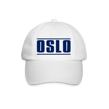 Oslo - Baseballkappe - Weiß/Weiß - Vorne