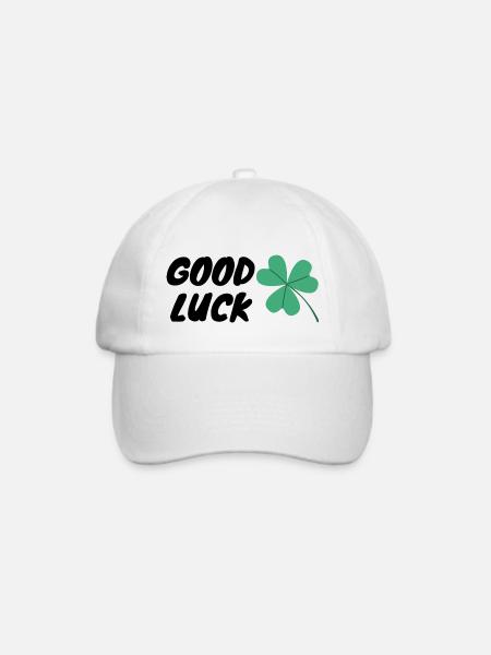 Good Luck - Baseballkappe - Weiß/Weiß