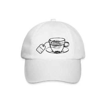 Mond-Cup - Baseballkappe - Weiß/Weiß - Vorne