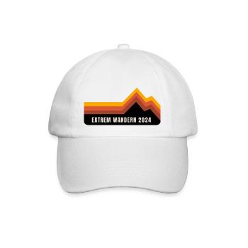 Extrem Wandern 2024 - Baseballkappe - Weiß/Weiß - Vorne