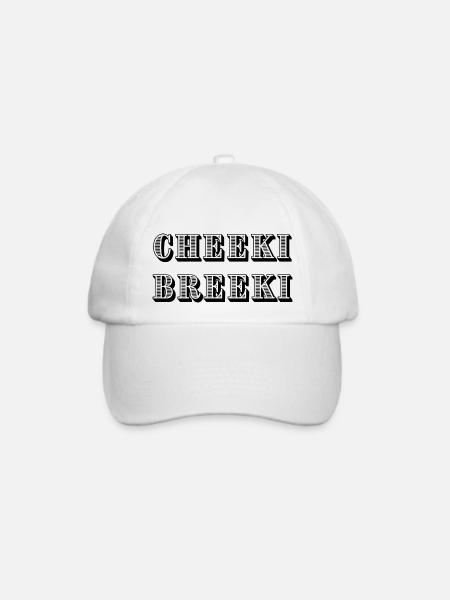 Cheeki Breeki - Baseballkappe - Weiß/Weiß