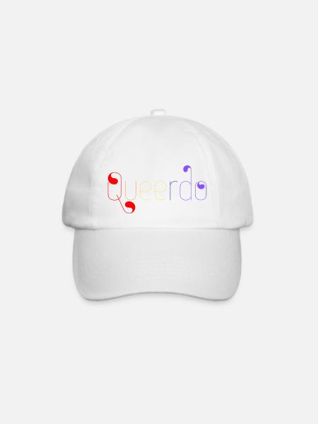 Queerdo - Baseballkappe - Weiß/Weiß