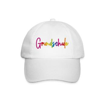 Grundschule - Baseballkappe - Weiß/Weiß - Vorne