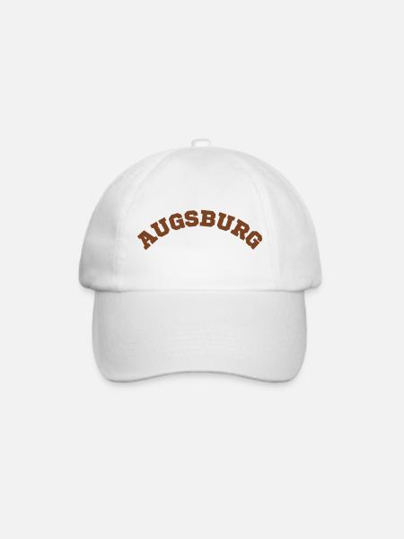 Augsburg - Baseballkappe - Weiß/Weiß