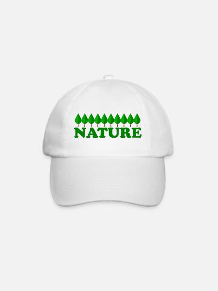 NATURE - Baseballkappe - Weiß/Weiß
