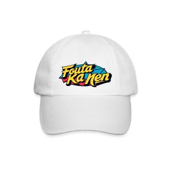 Fouta Kamen - Baseballkappe - Weiß/Weiß - Vorne