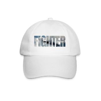 Fighter F-15 Eagle - Baseballkappe - Weiß/Weiß - Vorne