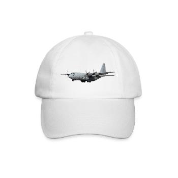 Hercules C-130 - Baseballkappe - Weiß/Weiß - Vorne