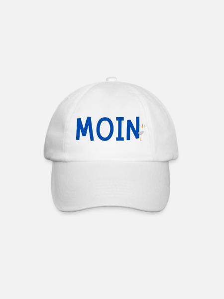 MOIN - Baseballkappe - Weiß/Weiß