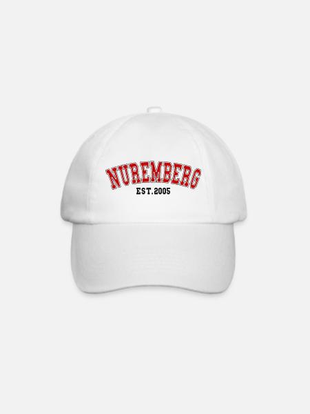 Nürnberg Est. 2005 - Baseballkappe - Weiß/Weiß